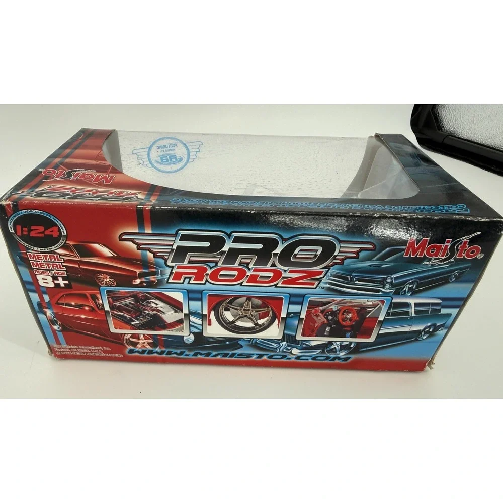 Maisto 1968‎ Chevy Camaro SS Pro Rodz 1:24 Diecast Pro Touring Blue